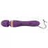 Javida Double - vibrators masāžai dubultais violets