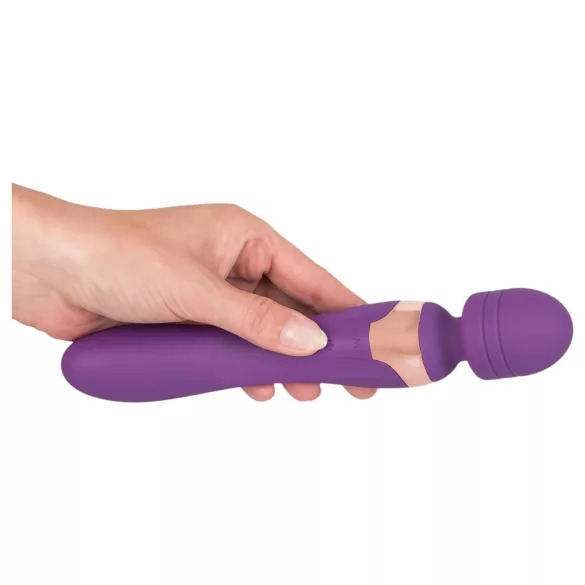 Javida Double - vibrators masāžai dubultais violets