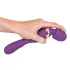 Javida Double - vibrators masāžai dubultais violets