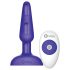 b-Vibe trio - 3 motoru anālais vibrators (violets)