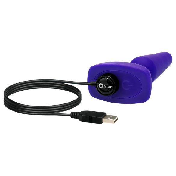 b-Vibe trio - 3 motoru anālais vibrators (violets)