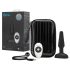 b-Vibe Trio - 3 motoru anālā vibrators (melns)