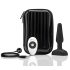 b-Vibe Trio - 3 motoru anālā vibrators (melns)