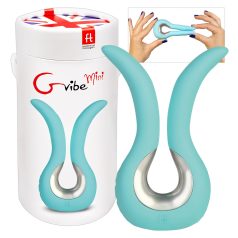 G-vibe Mini - USB uzlādējams silikona vibrators, zaļš