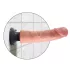 King Cock vibrators ar piesūcekni 23 cm naturāls