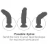 King Cock vibrators ar piesūcekni 23 cm naturāls
