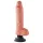 King Cock reālistisks dildo ar piesūcekni 25 cm, naturāls