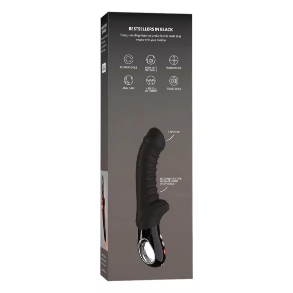 Fun Factory Tiger G5 - ūdensizturīgs G-punkta vibrators (melns)