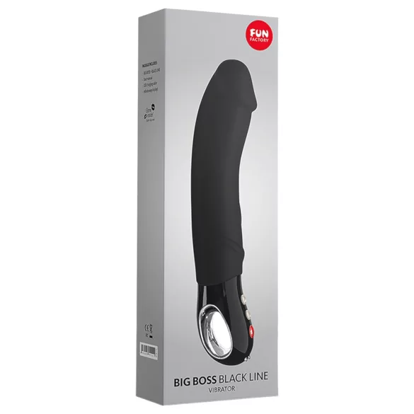 Fun Factory Big Boss - ūdensizturīgs G-punkta vibrators melns