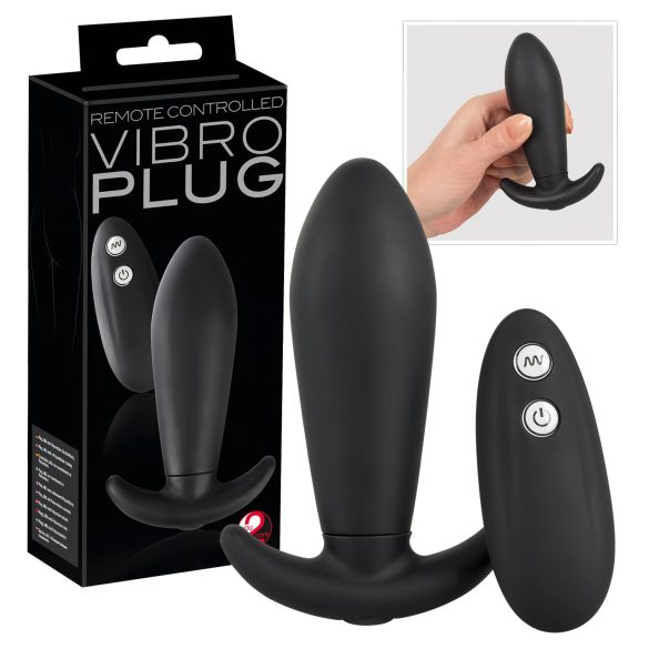 You2Toys - Radiovadāms anālā vibrators (melns)