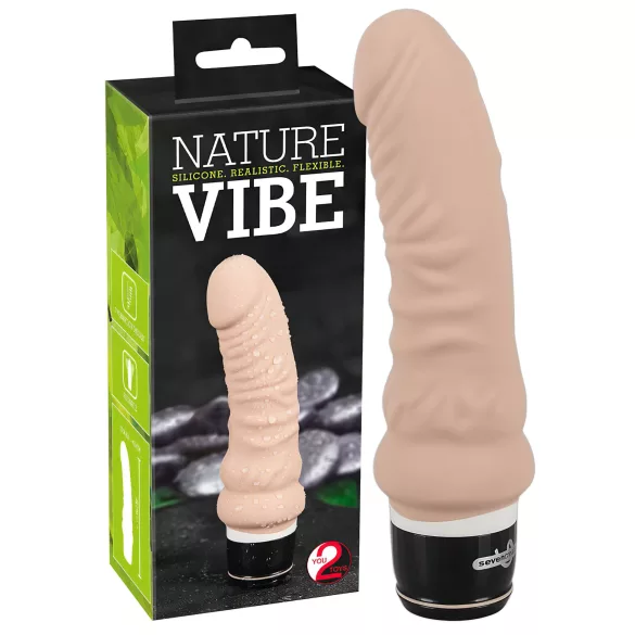 You2Toys - vibrators ar dabisku efektu silikons naturāls