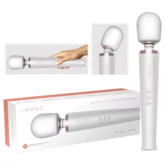 le Wand - masāžas vibrators ar akumulatoru balts