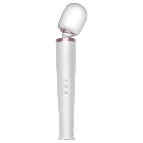 le Wand - masāžas vibrators ar akumulatoru balts