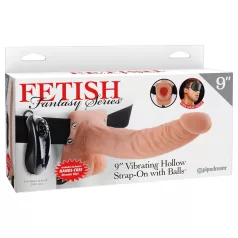   Pipedream - Fetish Strap-on 9 - uzpūšamais vibrators ar stiprinājumu (dabisks)