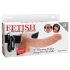 Fetiša Strap-on 9 - uzvelkams vibrators (dabīgs)