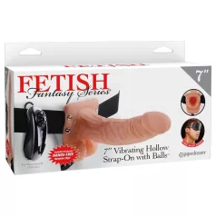   Pipedream - Fetish Strap-on 7 - uzpūšamais/uzliekamais vibrators (dabisks)
