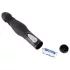 You2Toys - anālais vibrators ar bīdāmu funkciju melns