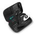 b-Vibe Rimming - griešanās pērlīšu anālais vibrators (melns)