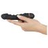 You2Toys - Bendy Ripple - rievots vibrators (melns)