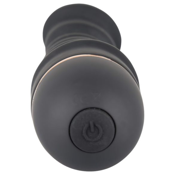 You2Toys - vibrators Bendy Ripple ar reljefu melns