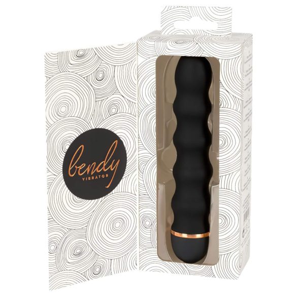 You2Toys - Bendy Wavy - viļņveida vibrators (melns)