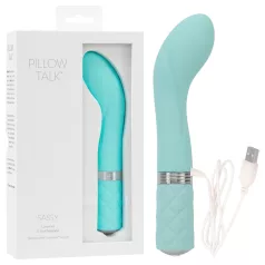 Pillow Talk Sassy - uzlādējams G-punkta vibrators tirkīza