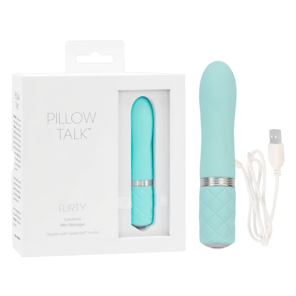 Pillow Talk Flirty - akumulators zizlis vibrators (tirkīza)