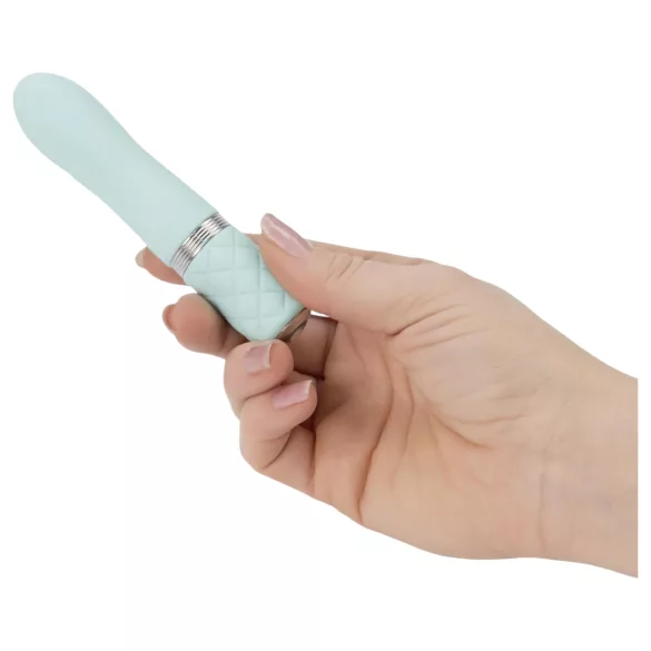 Pillow Talk Flirty - uzlādējams stienīša vibrators (tirkīza)