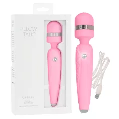   Pillow Talk Cheeky Wand - uzlādējams masāžas vibrators (rozā)