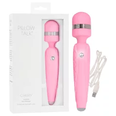   Pillow Talk Cheeky Wand - uzlādējams masāžas vibrators (rozā)