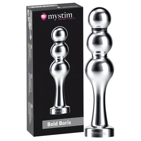 Mystim Drosmīgais Boris - lodīšu elektro dildo