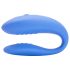 We-Vibe Match - ūdensizturīgs, akumulatora pāru vibrators (zils)