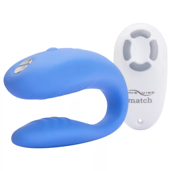 We-Vibe Match - ūdensizturīgs pāru vibrators ar akumulatoru zils