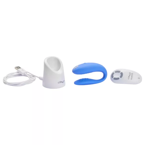 We-Vibe Match - ūdensizturīgs pāru vibrators ar akumulatoru zils