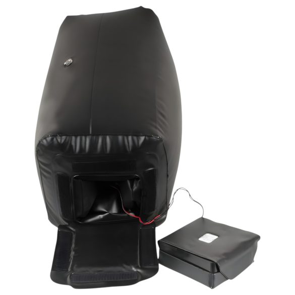 Dark Magic - bateriju seksa iekārta ar gultu (melna)