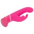 Happyrabbit G-punkta vibrators ar klitora stimulatoru ūdensizturīgs rozā