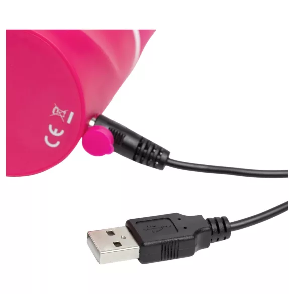 Happyrabbit G-punkta vibrators ar klitora stimulatoru ūdensizturīgs rozā
