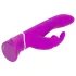 Happyrabbit Curve - vibrators ar klitora stimulatoru, ūdensizturīgs, violets