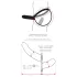 Double Thruster - strap-on dubultais vibrators melns