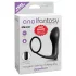 Pipedream - Analfantasy - pirkstu anālais vibrators ar erekcijas gredzenu (melns)