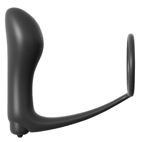 Pipedream - Analfantasy - pirkstu anālais vibrators ar erekcijas gredzenu (melns)