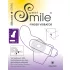 SMILE pirkstu vibrators ar viļņotu silikonu, violets