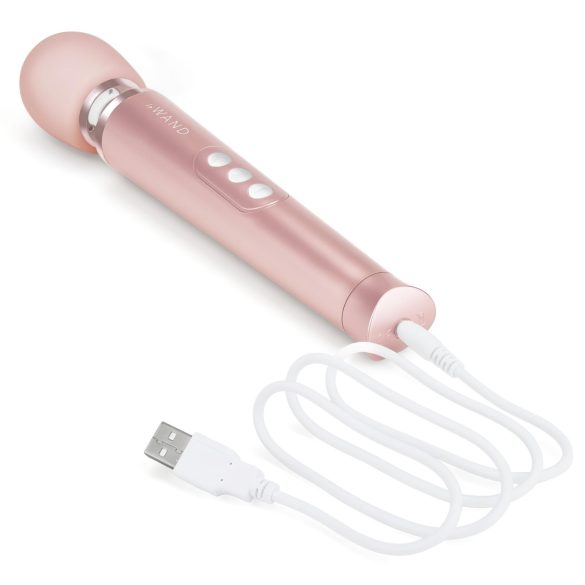 Le Wand Petite - masāžas vibrators rozā-zelta
