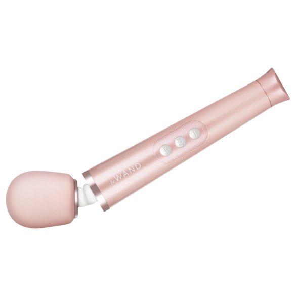 Le Wand Petite - masāžas vibrators rozā-zelta