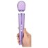 Le Wand Petite - ekskluzīvs, uzlādējams masāžas vibrators (violets)