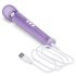 Le Wand Petite - ekskluzīvs, uzlādējams masāžas vibrators (violets)