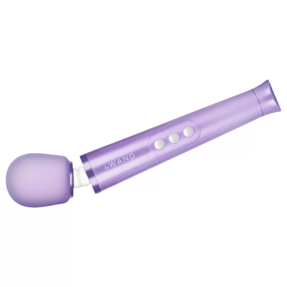 Le Wand Petite - ekskluzīvs, uzlādējams masāžas vibrators (violets)