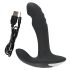 Rebel - rotējošs pērlīšu prostatas masieris vibrators (melns)