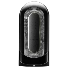 TENGA Flip Zero - vīriešu vibrējošs masturbators melns