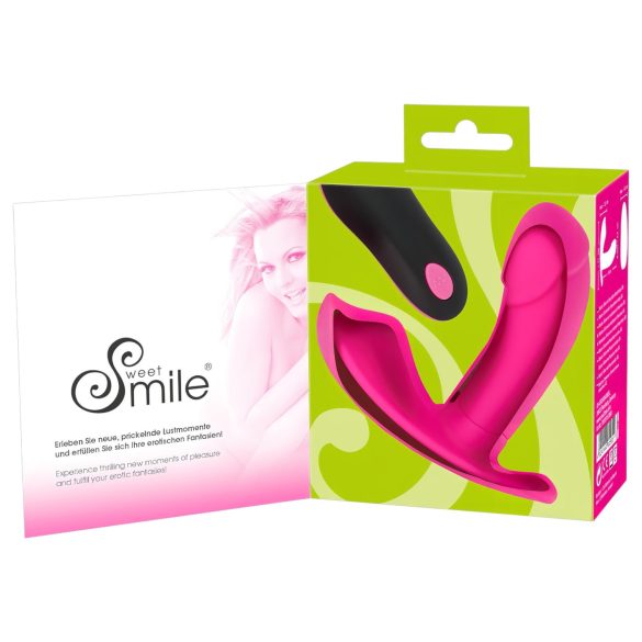 SMILE Biksīšu - uzlādējams bezvadu vibrators (rozā)